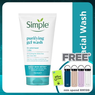 SIMPLE Daily Skin Detox Purifying Facial Wash 150ml