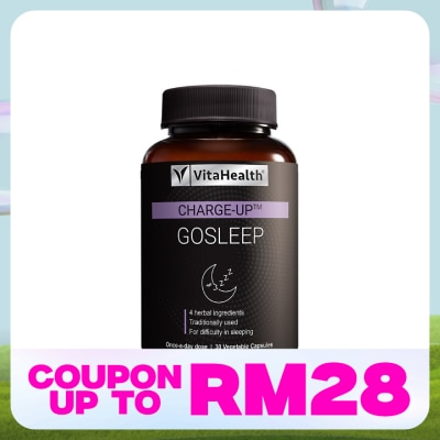 VITAHEALTH Charge-Up GoSleep 30's