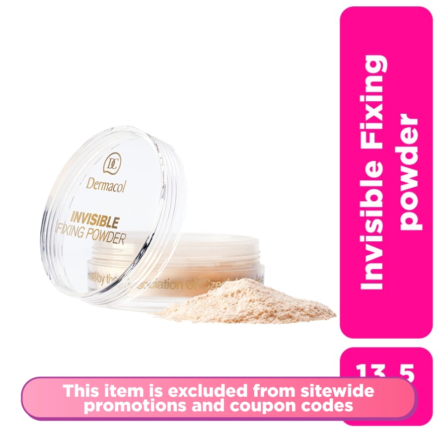 DERMACOL Invisible Fixing Powder