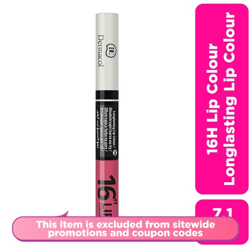 16H 2in1 Longlasting Lip Colour No. 6