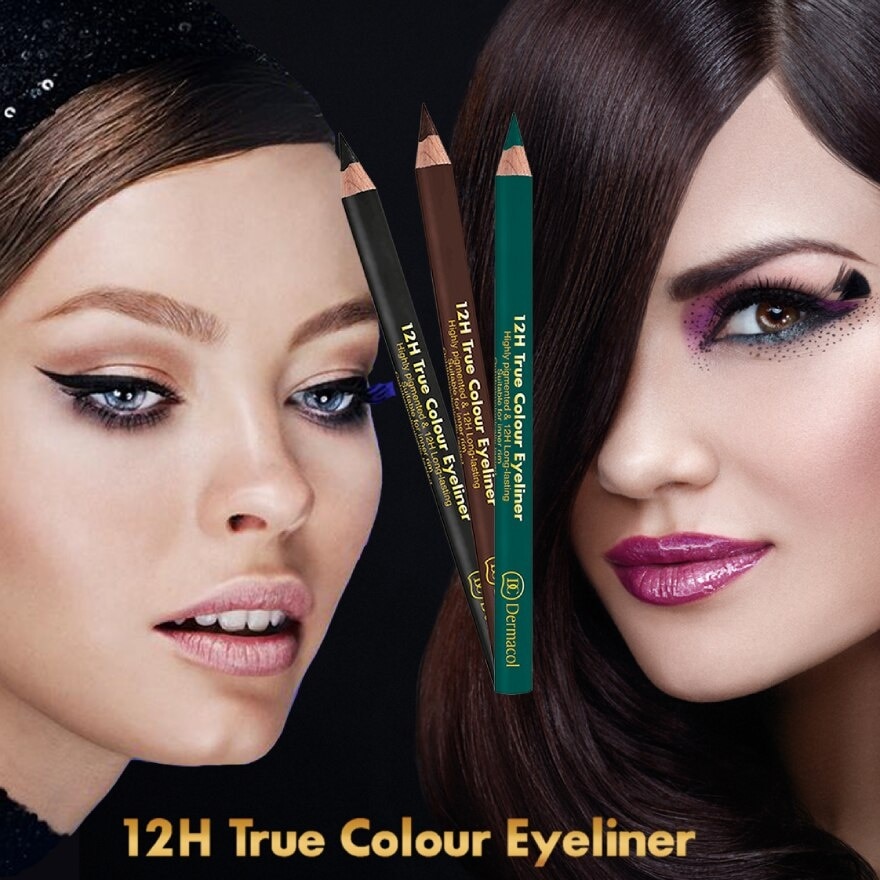 12H True Colour Eyeliner No. 8 Black