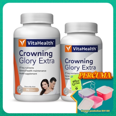 VITAHEALTH - Crowning Glory Extra 90's+30's