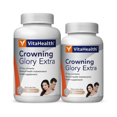 VITAHEALTH Crowning Glory Extra 90's+30's