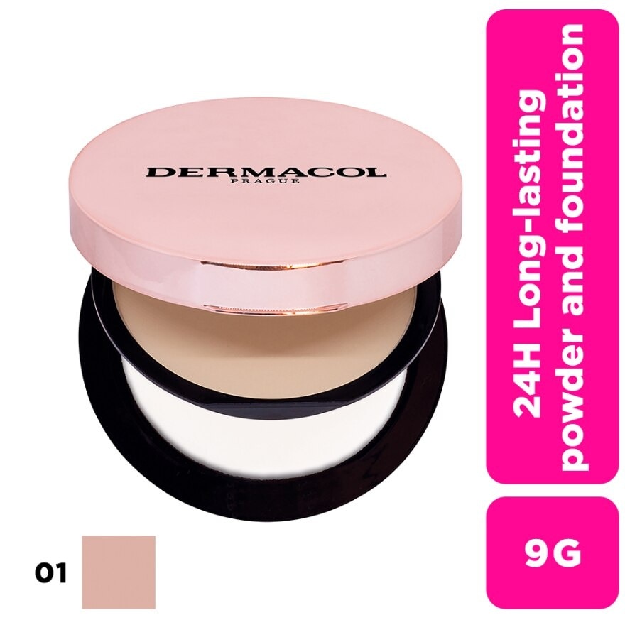 DERMACOL 24H Long-lasting Powder And Foundation