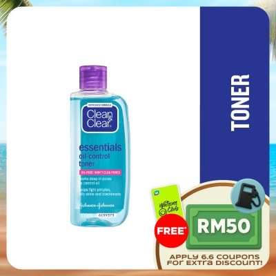 CLEAN & CLEAR - Essentials Oil-control Toner 100ml