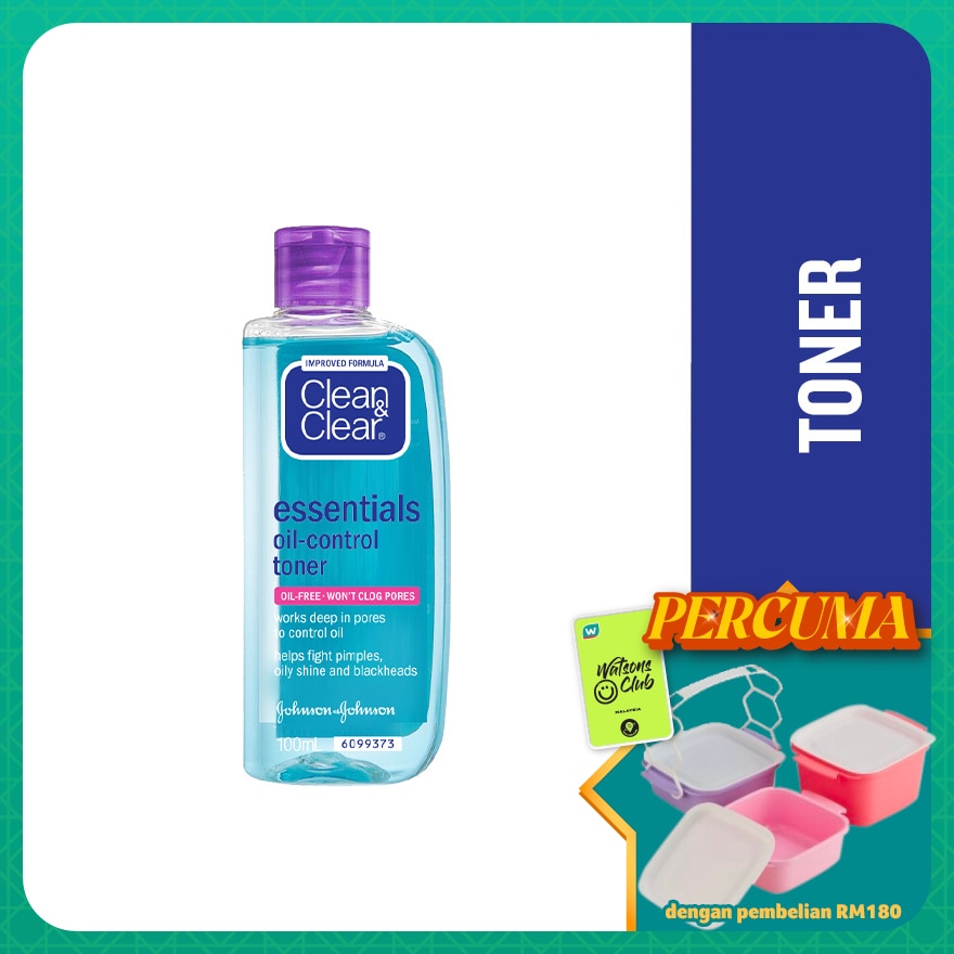 Essentials Oil-control Toner 100ml