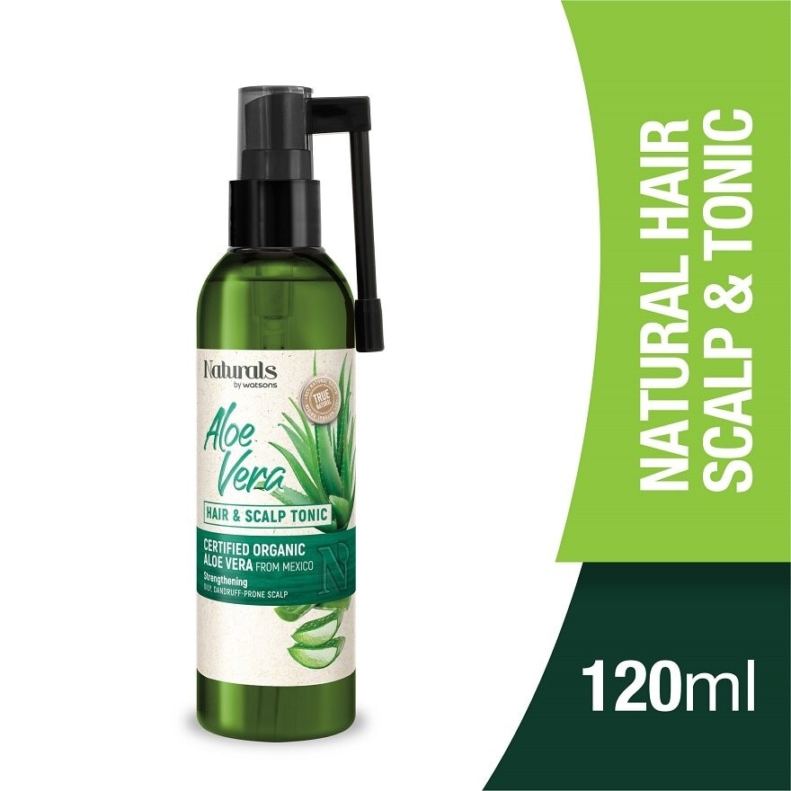 Aloe Vera Hair & Scalp Tonic 120ml