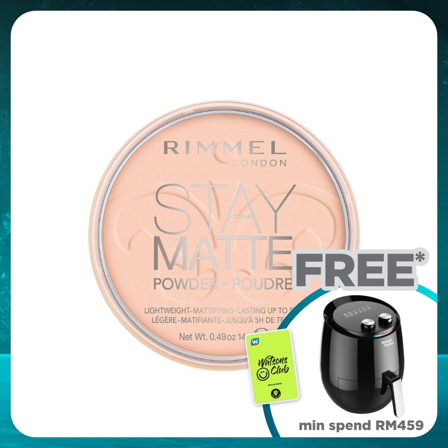 RIMMEL Long Lasting Pressed Powder #002 P Blossom