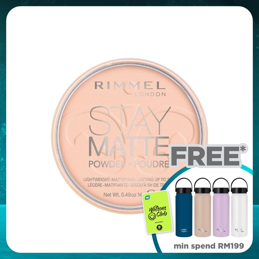 RIMMEL Long Lasting Pressed Powder #002 P Blossom