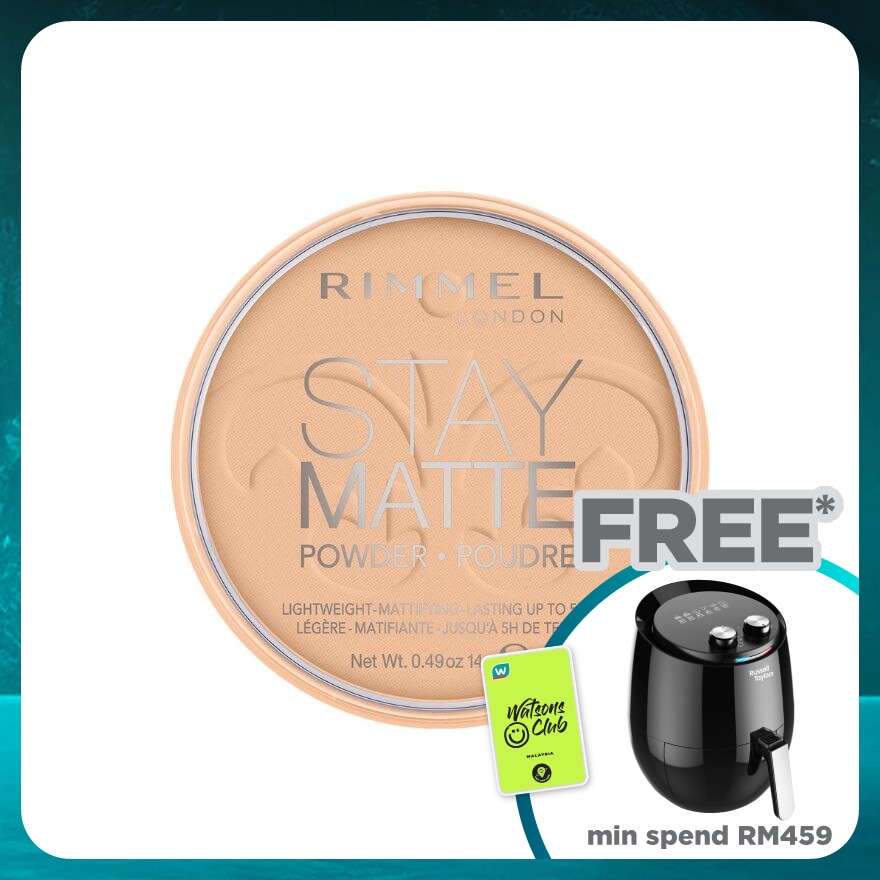 RIMMEL Long Lasting Pressed Powder #006 W Beige