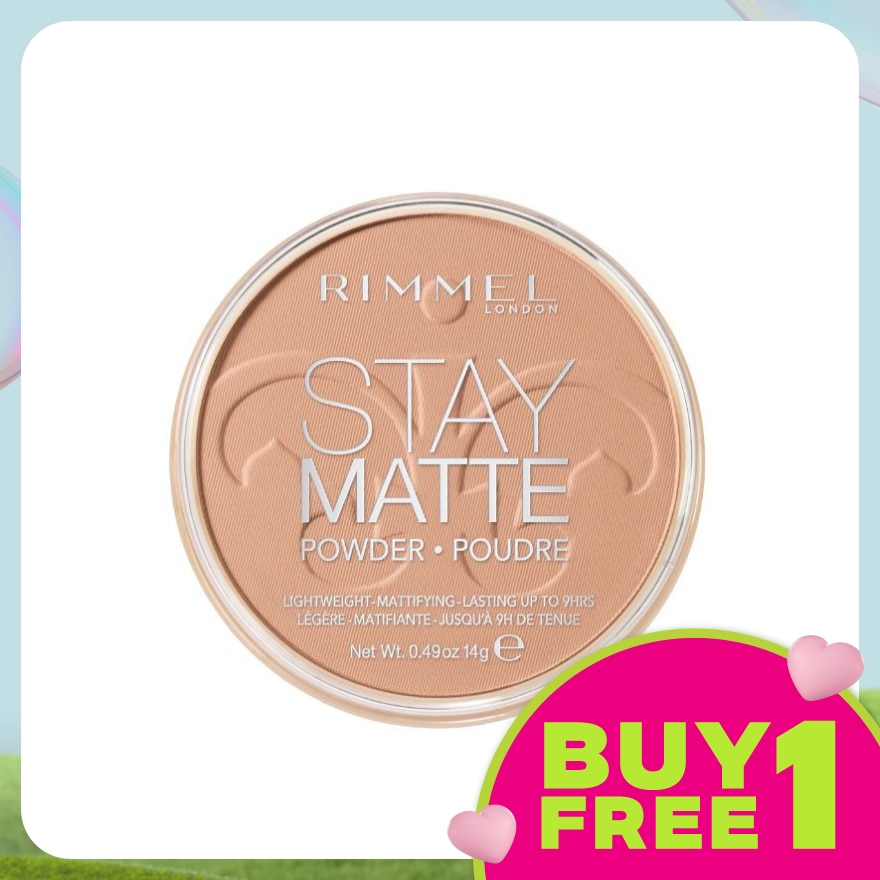 RIMMEL Long Lasting Pressed Powder #010 W Honey