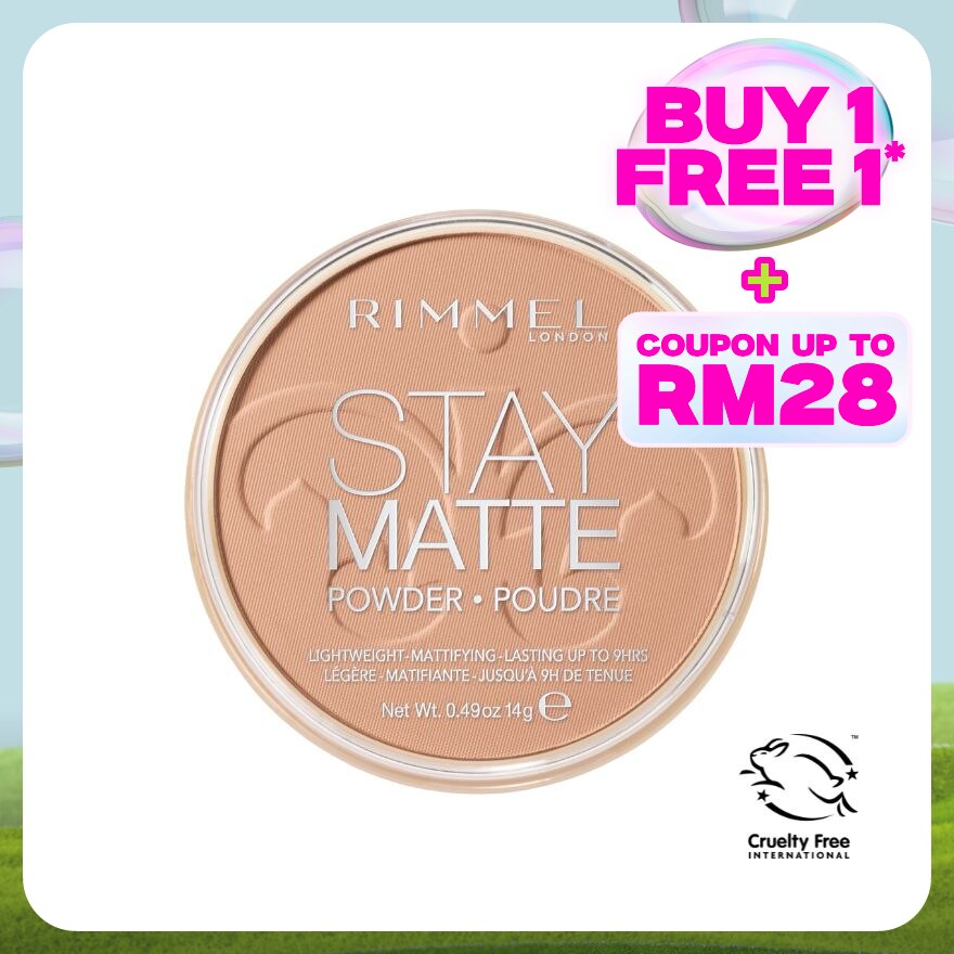 RIMMEL Long Lasting Pressed Powder #010 W Honey