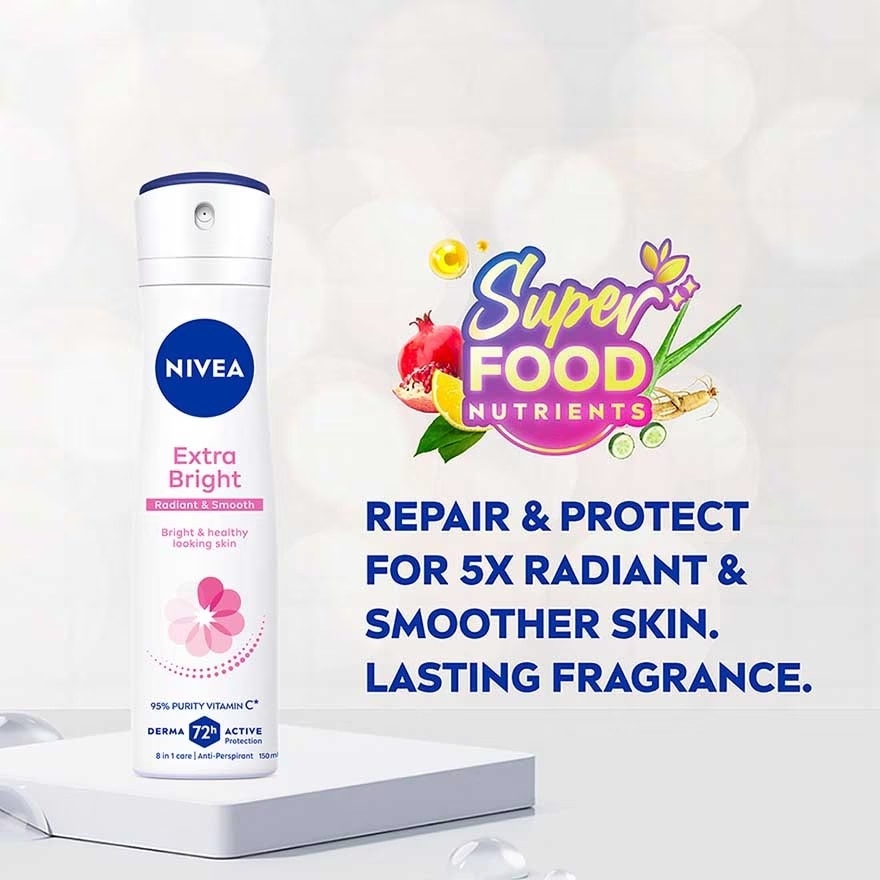 Deodorant  Extra Bright Spray TWP 2x150ml