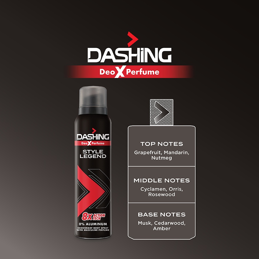 Deo Spray Style Legend 125ml image