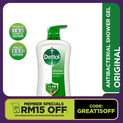 DETTOL Body Wash Original Antibacterial 900ml