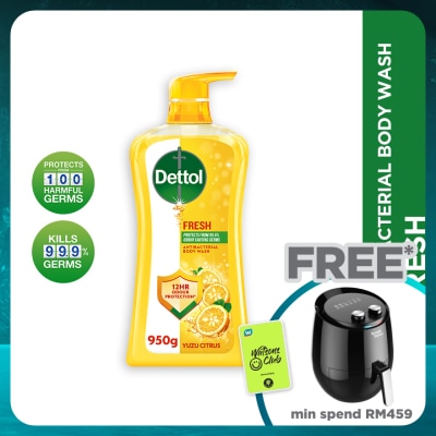 DETTOL Body Wash Fresh Yuzu Citrus 950g