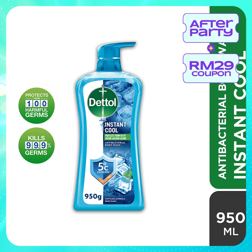 Body Wash Instant Cool Mint & Sea Minerals 950g