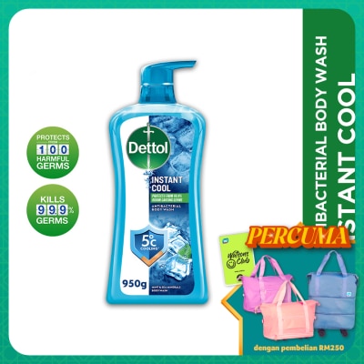 DETTOL - Body Wash Instant Cool Mint & Sea Minerals 950g