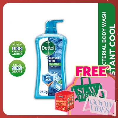 DETTOL Body Wash Instant Cool Mint & Sea Minerals 950g