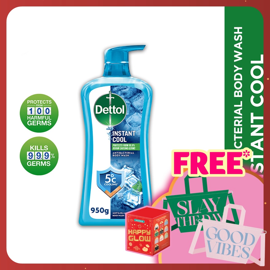 Body Wash Instant Cool Mint & Sea Minerals 950g