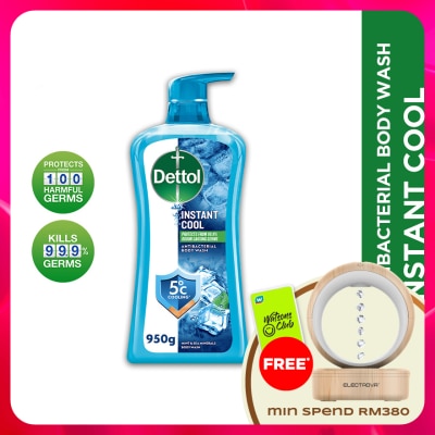 DETTOL - Body Wash Instant Cool Mint & Sea Minerals 950g