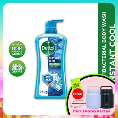DETTOL - Body Wash Instant Cool Mint & Sea Minerals 950g