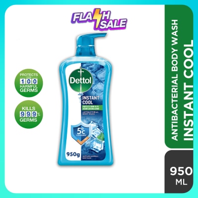 DETTOL Body Wash Instant Cool Mint & Sea Minerals 950g