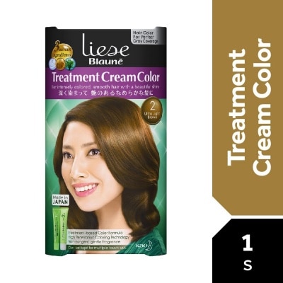 LIESE Hair Treatment Cream Color Ultra Light Brown 1'S