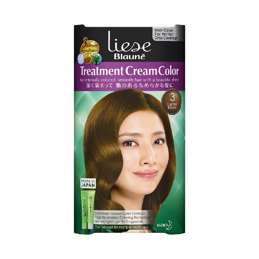 Hair Treatment Cream Color Lighter Brown 1'S