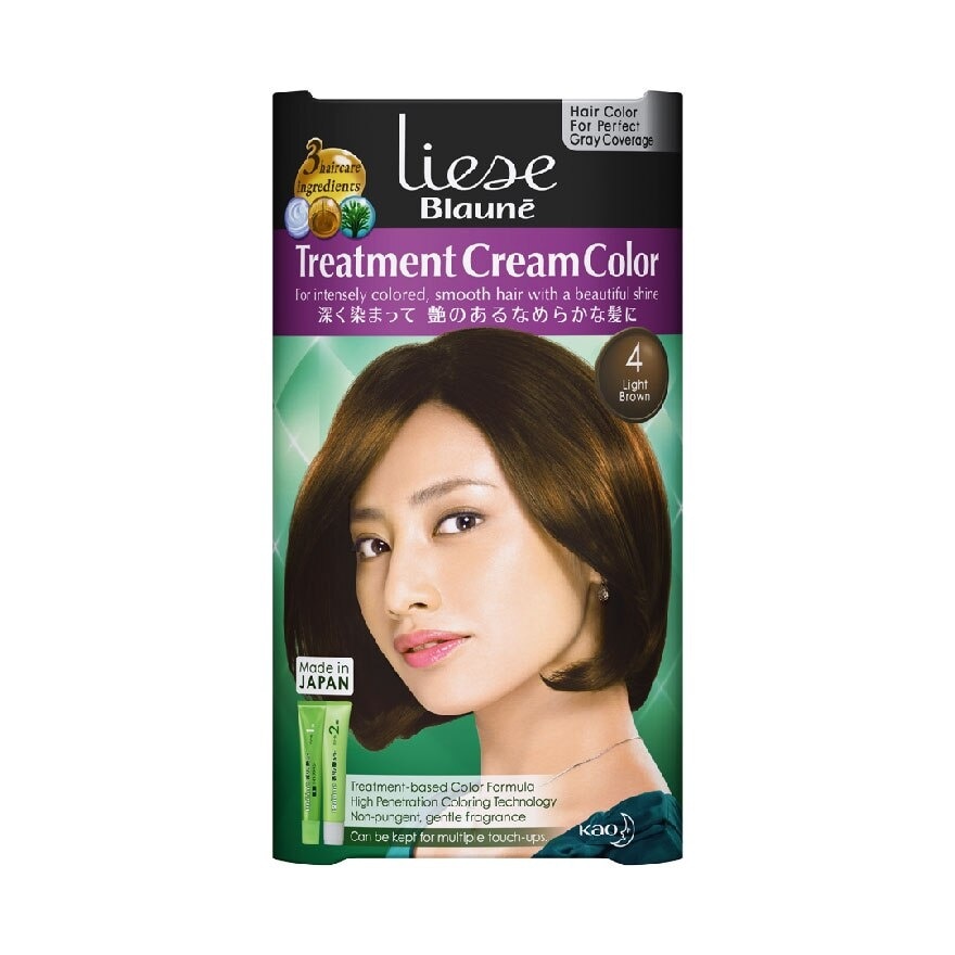 Hair Treatment Cream Color Light Brown 1'S