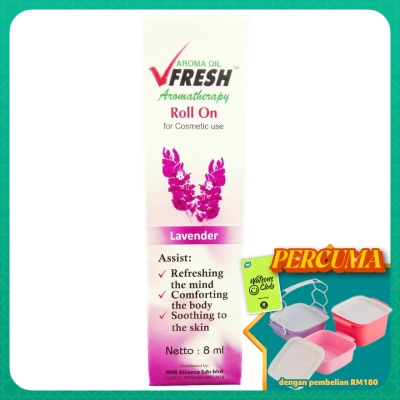 VFRESH - Aromatherapy Roll On Lavender 8ML