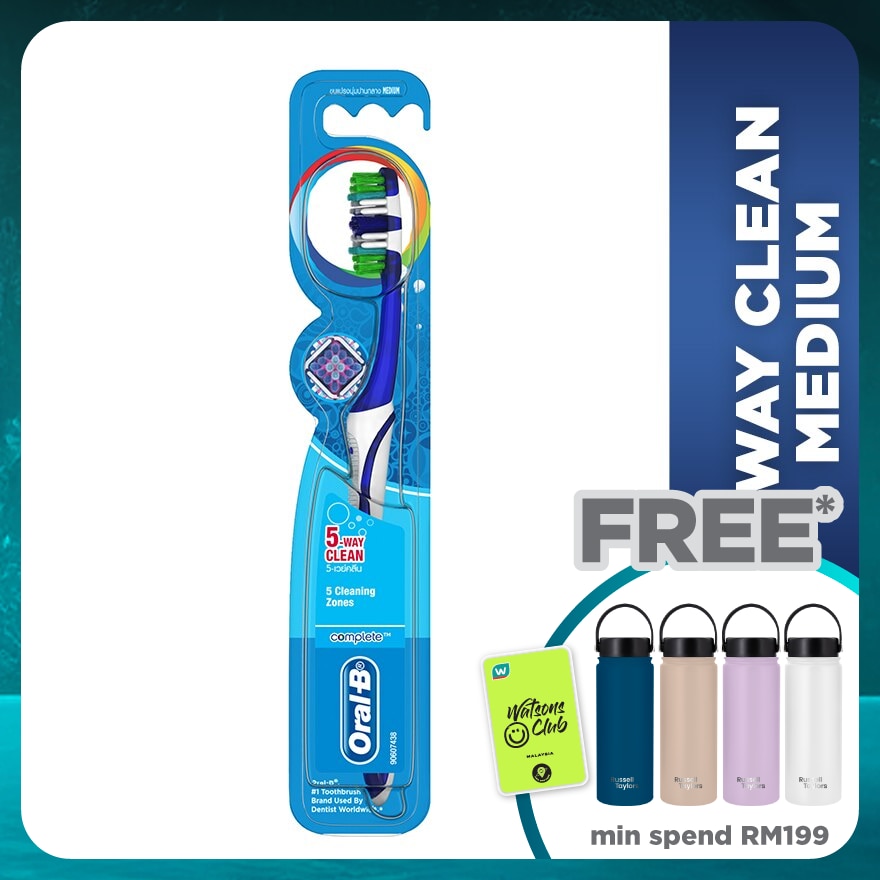 Complete 5 Way Clean Medium Toothbrush 1's