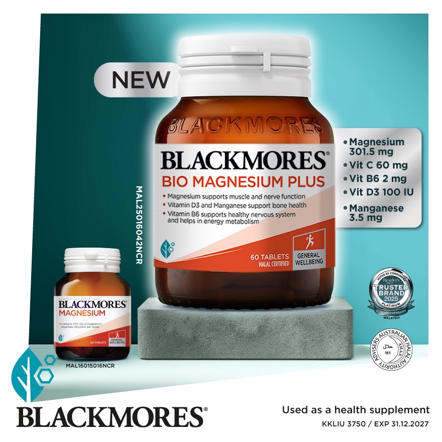 Bio Magnesium Plus 60's