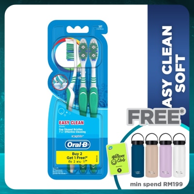 ORAL-B Complete Easy Clean Soft Toothbrush 3's