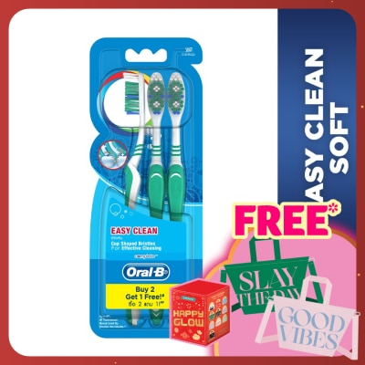 ORAL-B Complete Easy Clean Soft Toothbrush 3's