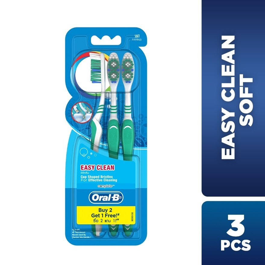 Complete Easy Clean Soft Toothbrush 3's