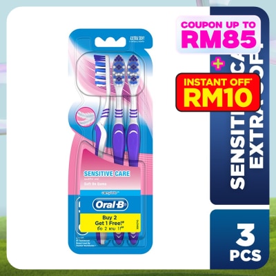 ORAL-B Complete Sensitive Care Toothbrush 3's