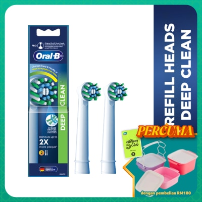 ORAL-B - Deep Clean Brush Head Refill 2s