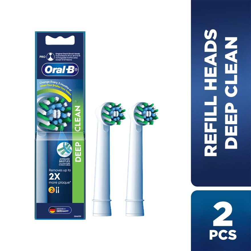 Deep Clean Brush Head Refill 2s