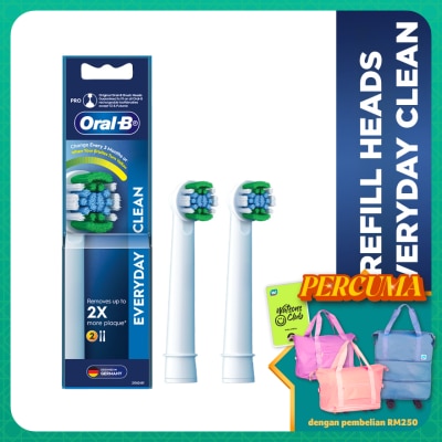 ORAL-B Everyday Clean Brush Head Refill 2s