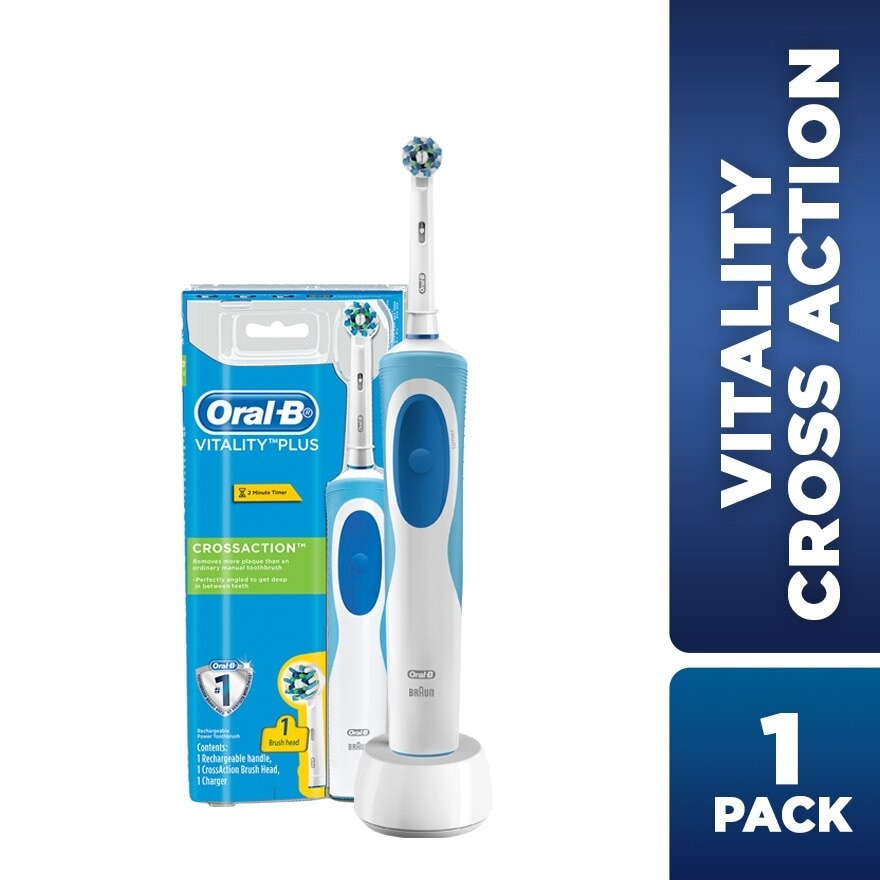 Power Toothbrush Vitality D12 Cross Action 1S