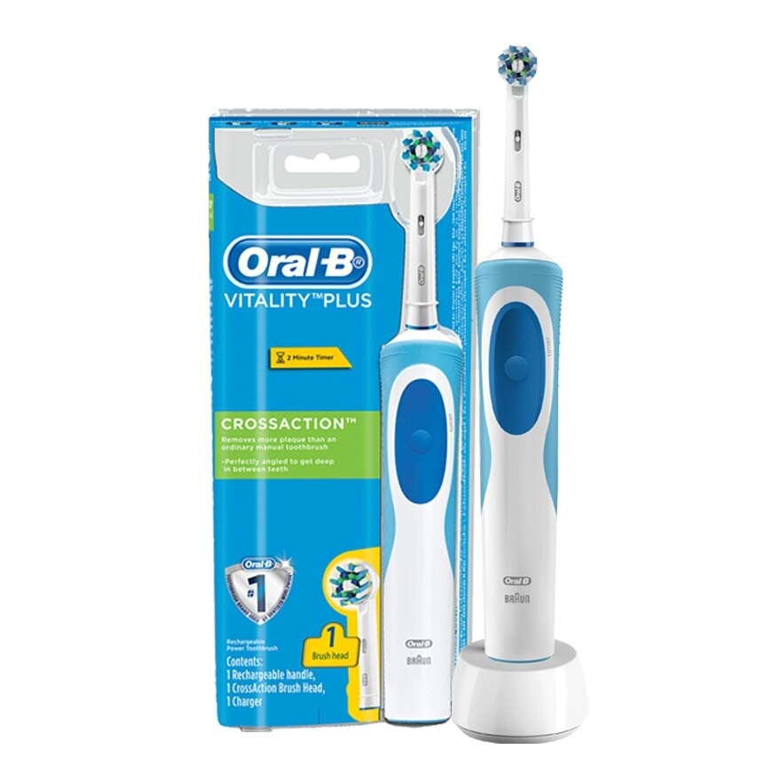 Power Toothbrush Vitality D12 Cross Action 1S