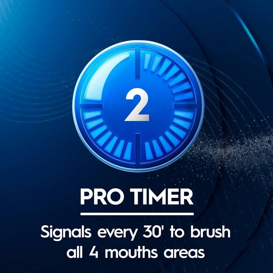 Pro 500 CrossAction Electric Toothbrush Powered by Braun 1s