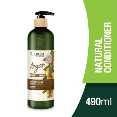 NATURALS BY WATSONS Argan Conditioner  - Revitalising 490ml