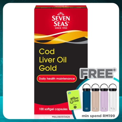SEVEN SEAS Cod Liver Oil Gold  100's