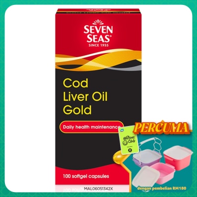 SEVEN SEAS - Cod Liver Oil Gold  100's