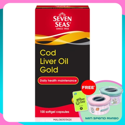 SEVEN SEAS Cod Liver Oil Gold  100's