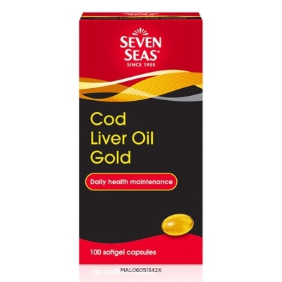 SEVEN SEAS Cod Liver Oil Gold  100's