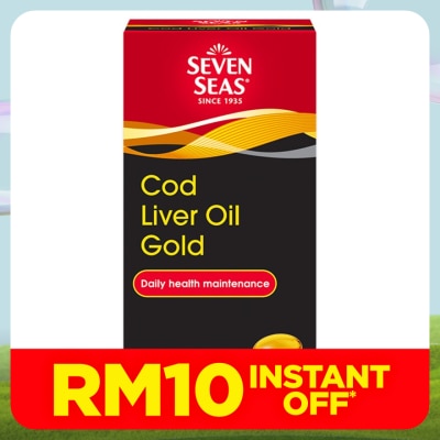 SEVEN SEAS Cod Liver Oil Gold  100's