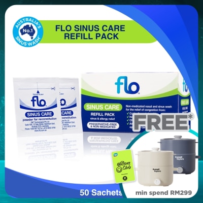 FLO Flo Sinus Care Refill Sachets 50s